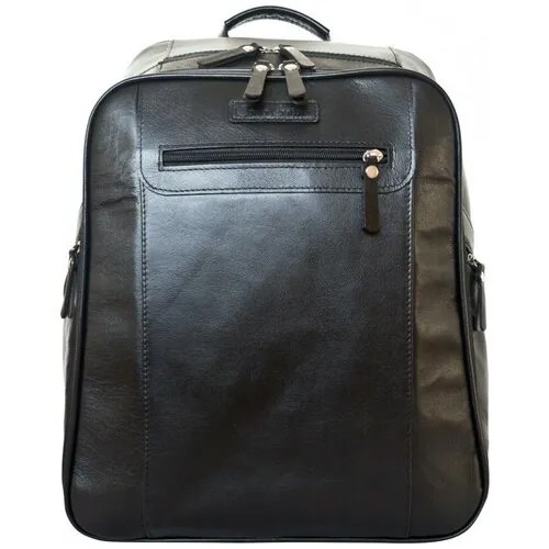 Мужской кожаный рюкзак Carlo Gattini Cossira black 3048-01