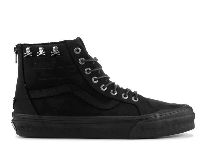 Кроссовки Vans Kith X Mastermind World X Sk8-Hi Reissue Zip Lx 'Black', черный