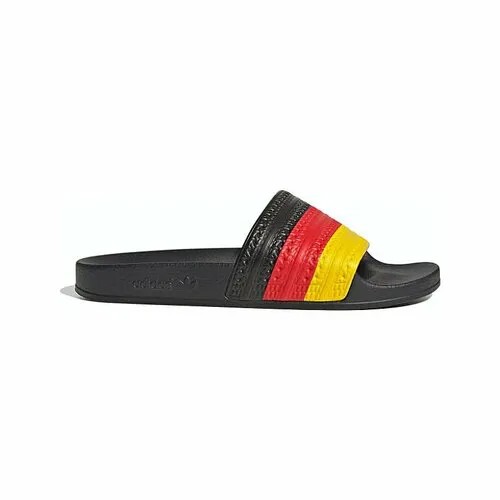 Шлепанцы adidas, размер 9 UK, черный