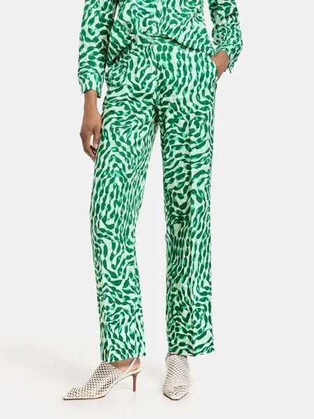 Широкие брюки Gerry Weber, мультиколор