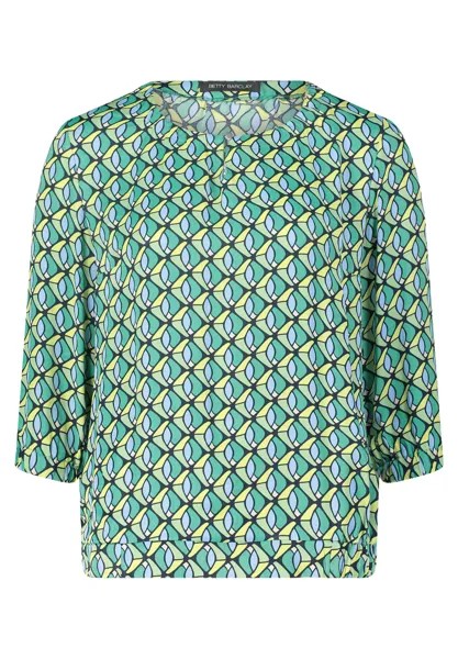 Блуза Betty Barclay Schlupf mit Muster, цвет Green/Blue
