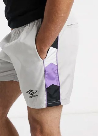 Серые спортивные шорты Umbro Ultimo-Серый