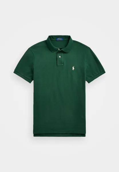 Рубашка поло CUSTOM SLIM FIT MESH POLO SHIRT Ralph Lauren, темно-зеленый