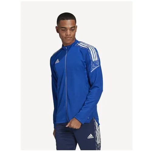 Олимпийка муж. GH7130/adidas/(CON21 TK JKT)/TEAM ROYAL BLUE/WHITE/размер XL
