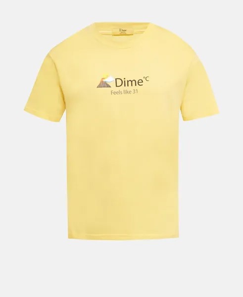 Футболка Dime, светло-желтого