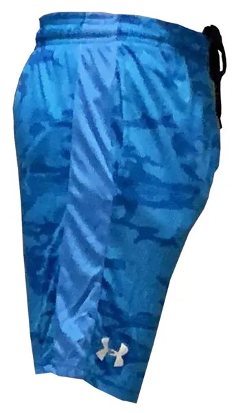 Мужские баскетбольные шорты Under Armour Athletic Gym Muscle Heat Gear, синие камуфляжные L