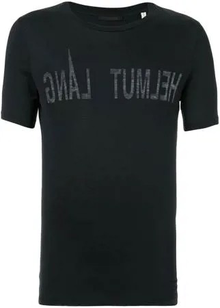 Helmut Lang Pre-Owned футболка 2000-х годов с логотипом