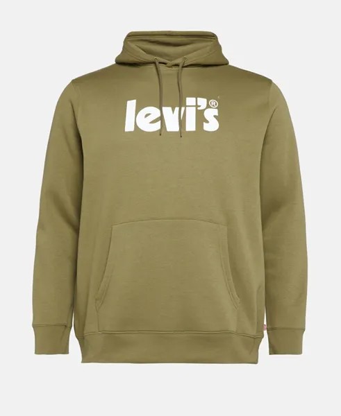 Худи с капюшоном Levi's Plus, хаки