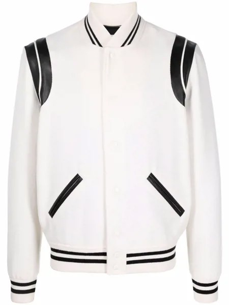 Saint Laurent Teddy bomber jacket