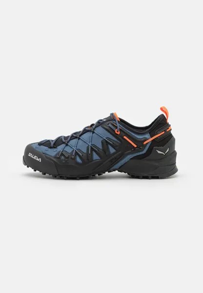 Кроссовки Ms Wildfire Edge Salewa, цвет java blue/black