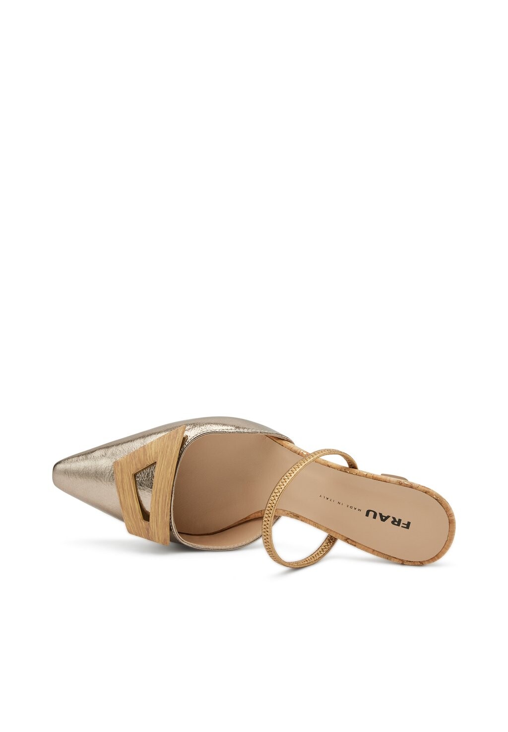Тапочки Frau Shoes, золотой