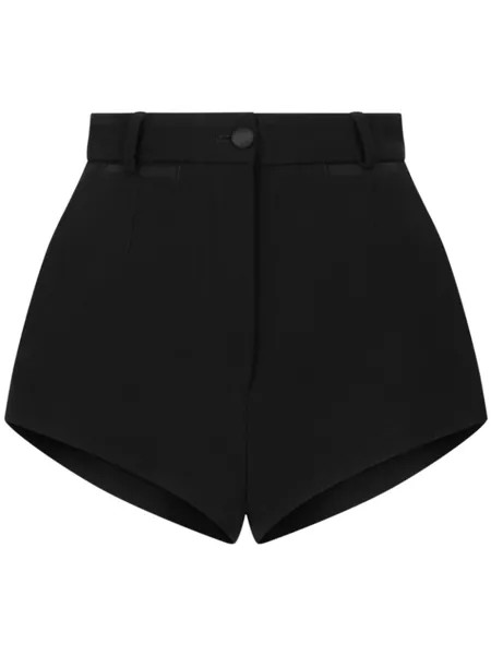 Dolce & Gabbana шорты с завышенной талией, черный