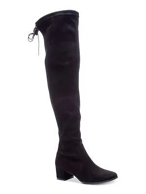 CHINESE LAUNDRY Женские черные сапоги с завязками на спине и мистическим круглым носком на блочном каблуке 6,5 м
