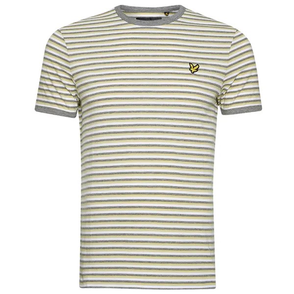 Мужская футболка Lyle & Scott Stripe Ringer Lyle And Scott