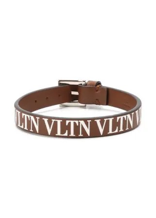 Кожаный браслет Valentino