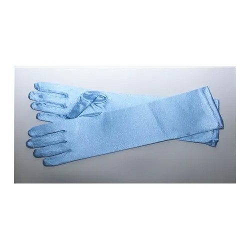 Перчатки , размер 6-8, голубой