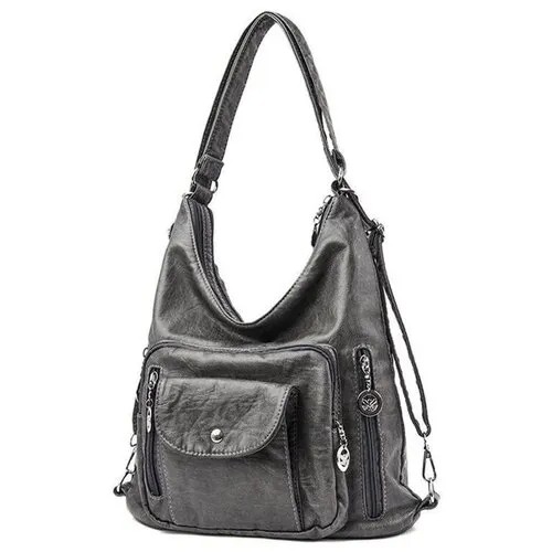 Женская сумка Ретро Crossbody искусственная кожа 9 карманов/рюкзак/на плечо/диагональная/мода европейская,американская/32х13х33см К3.2