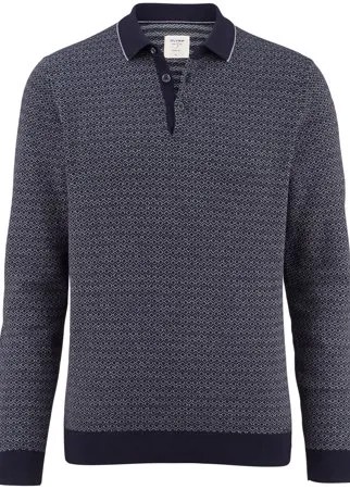 Джемпер мужской 53642418 Olymp синий 2XL