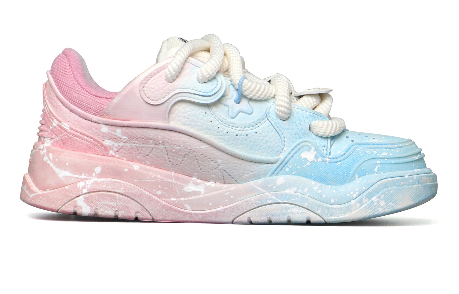 Кроссовки LINING Journey 2.0 Skateboarding Shoes Women's Low-top Powder Blue, розовый