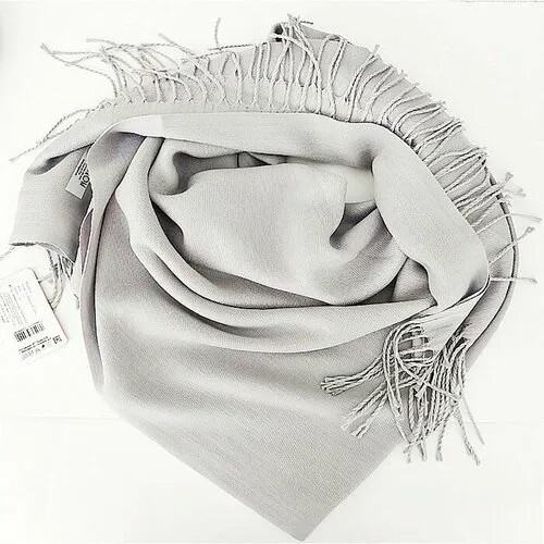Палантин ,170х70 см, серый