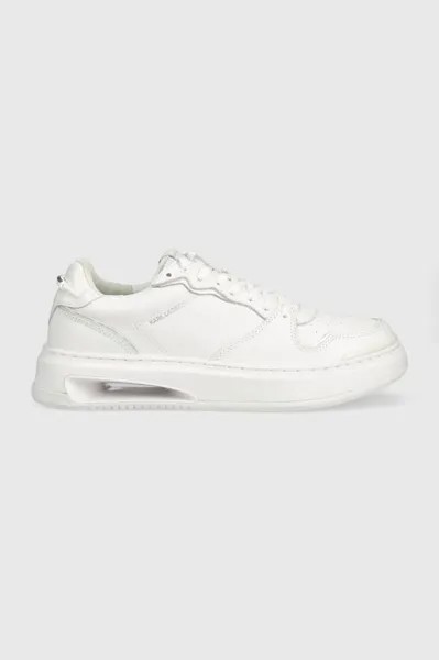 Кожаные кроссовки ELEKTRO Karl Lagerfeld, белый