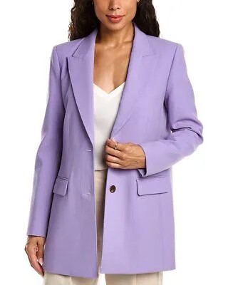 Удлиненный женский шерстяной пиджак Lafayette 148 New York New York