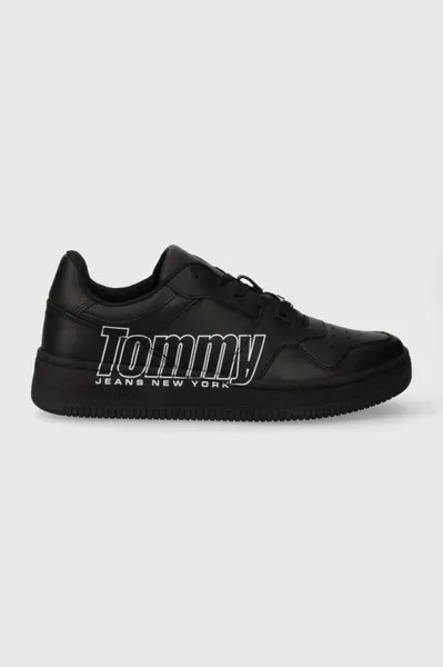 Кроссовки TJM BASKET LOGO Tommy Jeans, черный