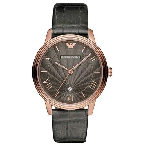 Наручные часы EMPORIO ARMANI Retro, коричневый, черный