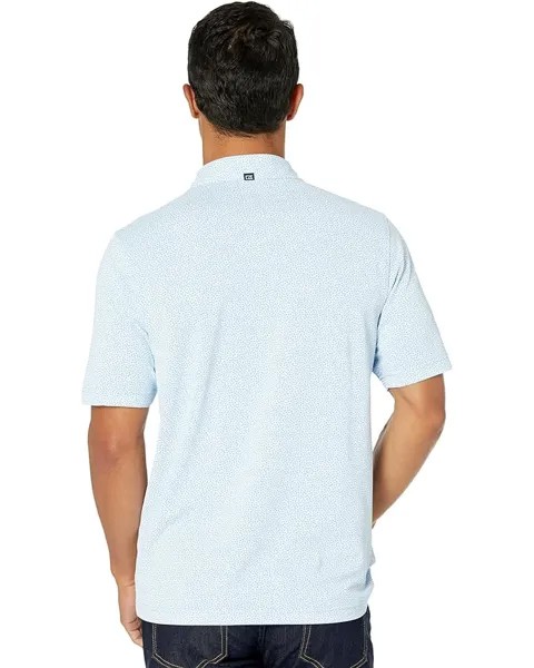 Поло Cutter & Buck Virtue Eco Pique Botanical Print Polo, цвет Atlas