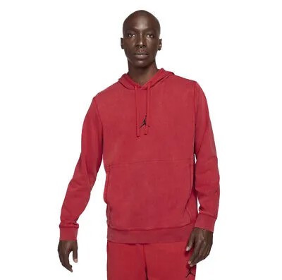 Мужская толстовка с капюшоном Jordan Gym Red Dri-Fit Air Fleece Pullover (DA9860 687)