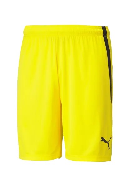 Шорты TEAMLIGA FOOTBALL Puma, неоновый желтый
