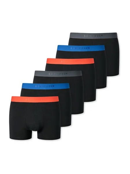Боксеры Schiesser Trunk 95/5 Organic Cotton, черный