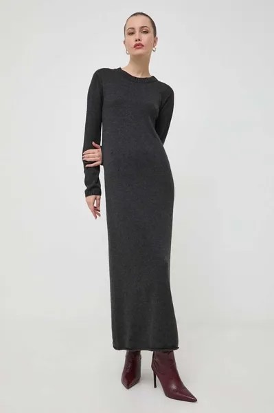 Шерстяное платье Liviana Conti, серый