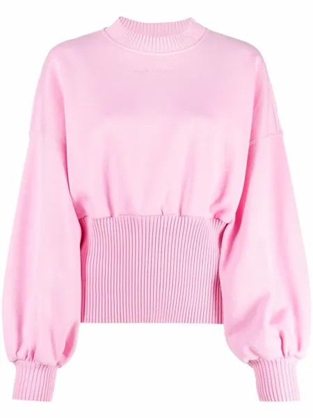 MSGM толстовка в рубчик с логотипом