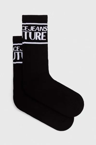 Носки Versace Jeans Couture, черный