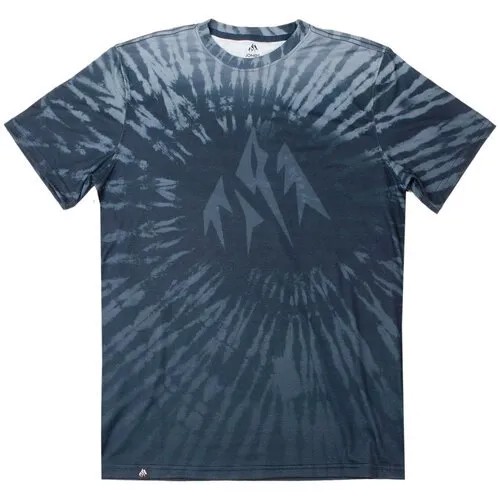 Футболка сноубордическая Jones Tee Mountain Surf SS Dark Gray (US:L)