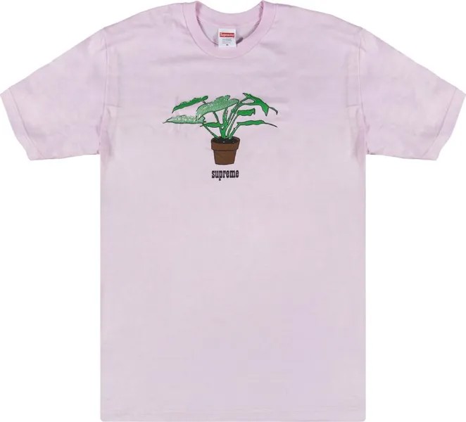 Футболка Supreme Plant T-Shirt 'Pink', розовый