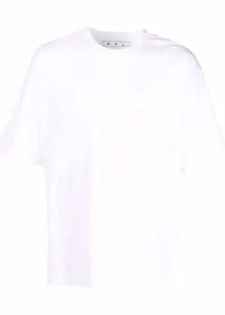 Off-White футболка с приспущенными плечами и логотипом Arrows