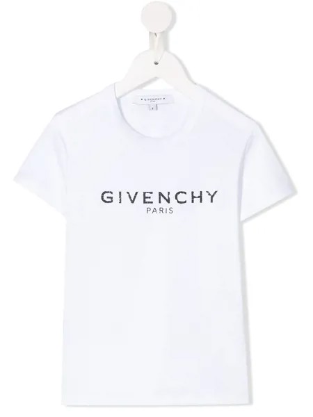 Givenchy Kids футболка с логотипом