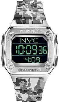 Fashion наручные  мужские часы Philipp Plein PWHAA1522. Коллекция Hyper Shock