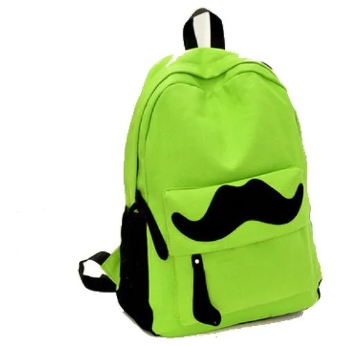 Рюкзак , фактура перфорированная, зеленый