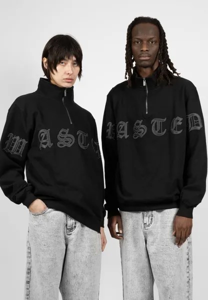 Толстовка FUNNEL CHAD UNISEX Wasted Paris, цвет black