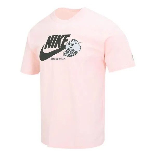 Футболка Nike Dumpling Logo T-Shirt 'Pink', розовый