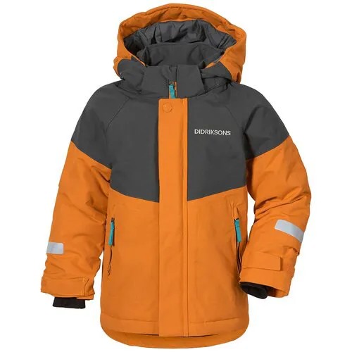 Куртка LUN 3 503825-251 Didriksons, Размер 110, Цвет 251-оранжевый