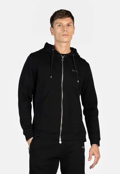 Толстовка Q-SERIES REGULAR FIT ZIP THROUGH BALR., цвет jet black