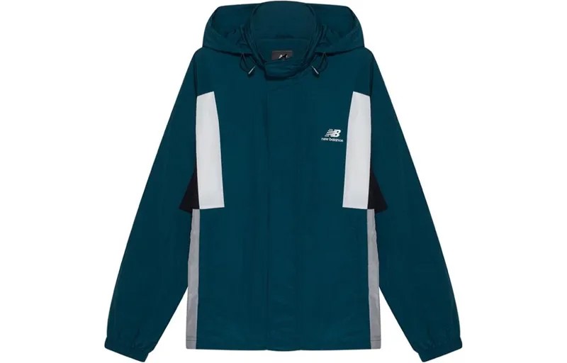 Куртка унисекс зеленая New Balance, зеленый