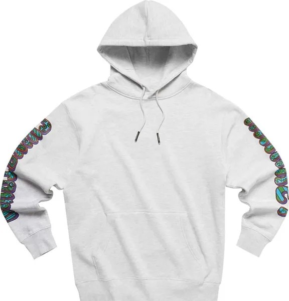 Худи Chinatown Market Hippie Hoodie 'Grey', серый