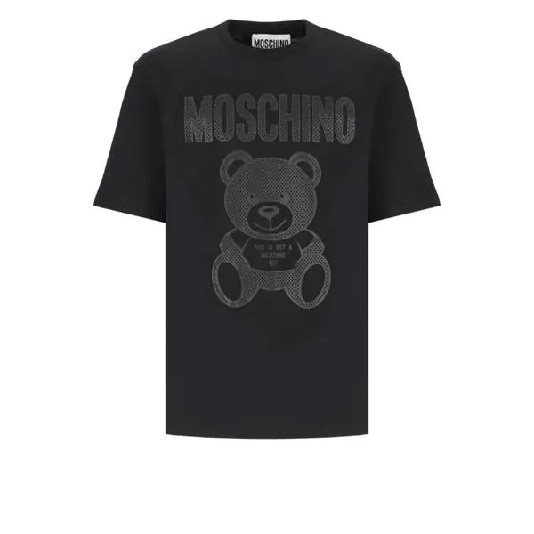 Футболка t-shirt with logo Moschino, черный