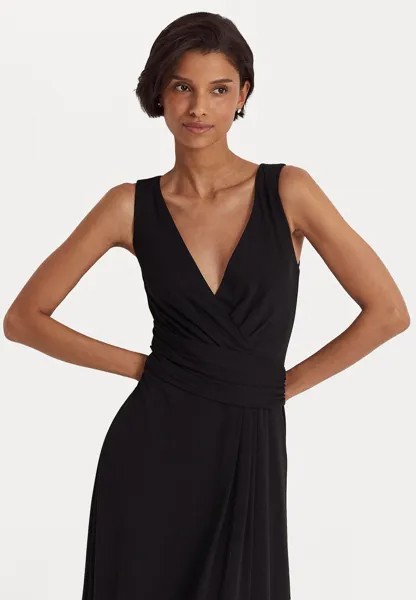Платье из джерси Lauren Ralph Lauren, черный