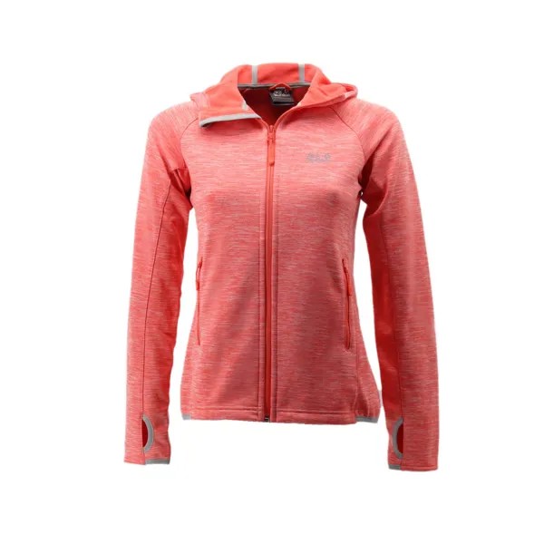 Спортивная куртка Jack Wolfskin Jacke La Cumbre Trail Fleece Hoodie, красный